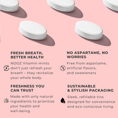 NOOZ Vitamin Mints nutrition facts