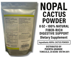 Nopal Fiber powder for skin and immune wellness