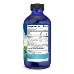 Cod liver oil label showing 1060 mg omega-3s (EPA & DHA)