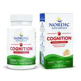 Bottle of Nordic Naturals Cognition Mushroom Complex with Lions Mane and Bacopa