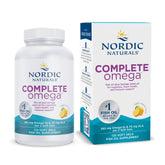 Front view of Nordic Naturals Complete Omega Lemon bottle