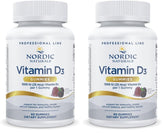 Nordic Naturals Pro Vitamin D3 Gummies Wild Berry bottle with 60 gummies