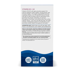 Product packaging showing Nordic Naturals Vitamin D3 + K2 orange flavor (Pack of 2)