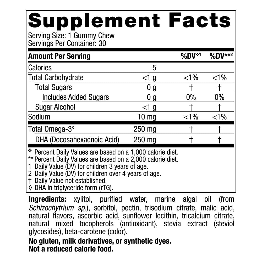 Gummy chews close-up in Passion Fruit Lemon flavor