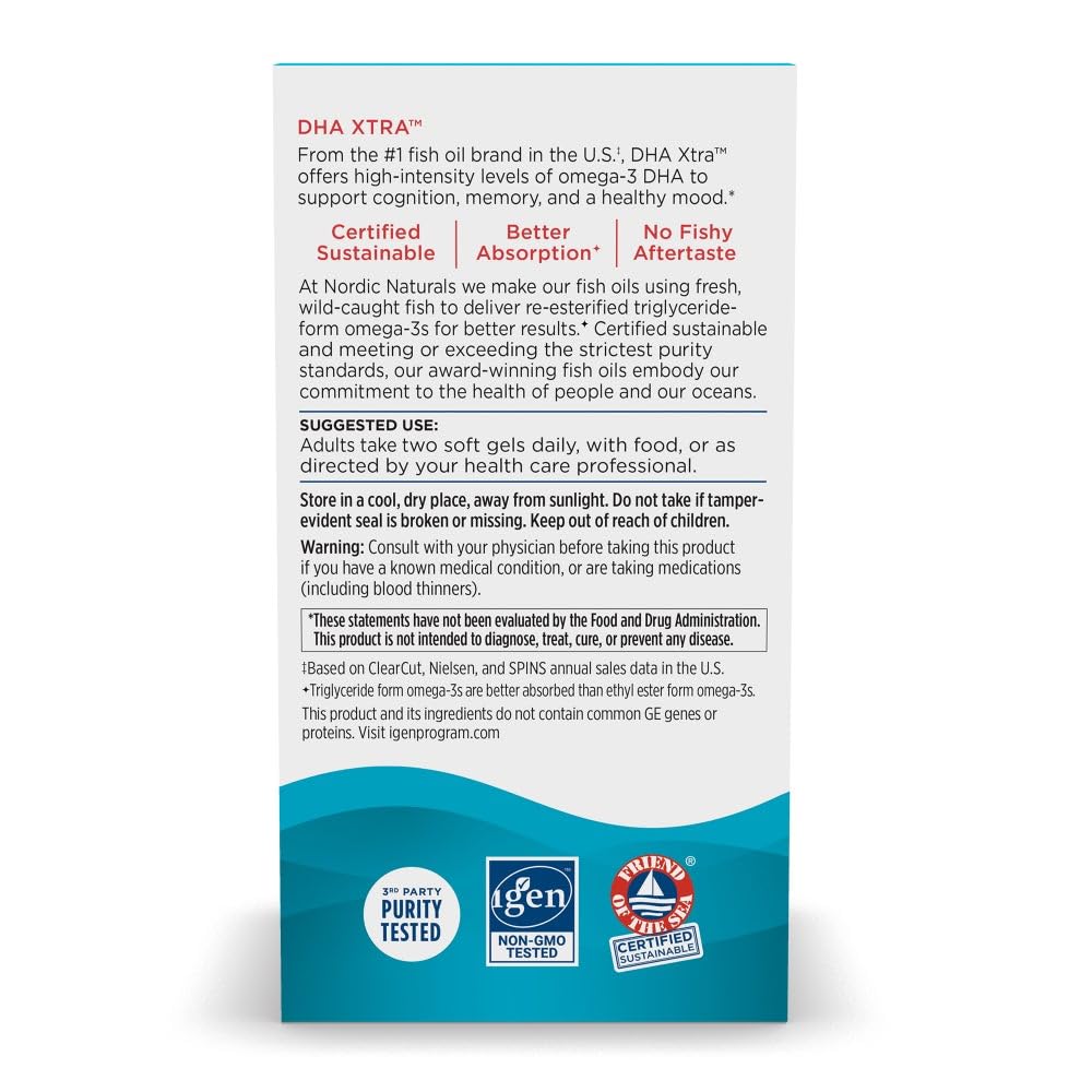 Strawberry flavor indication on DHA Xtra label