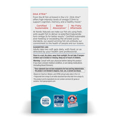 Strawberry flavor indication on DHA Xtra label