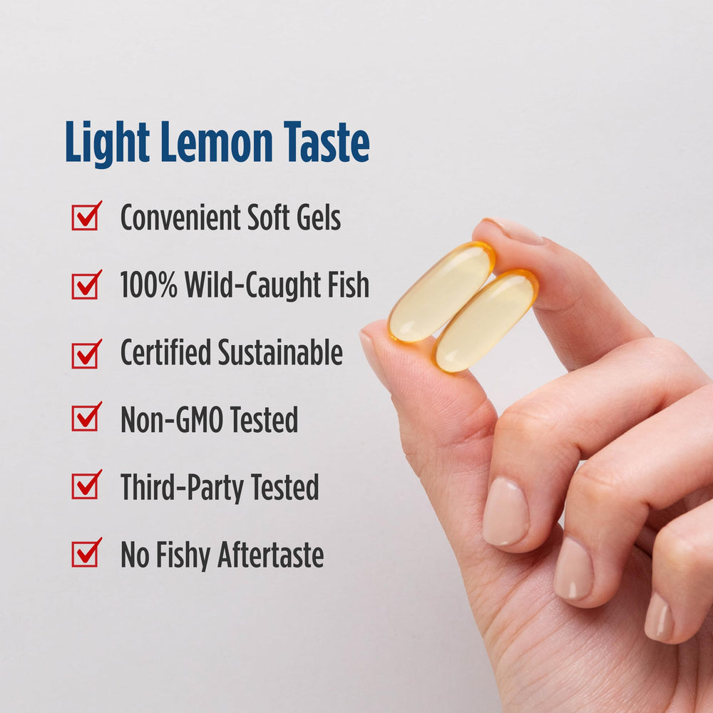 Mood support concept with Nordic Naturals EPA Lemon soft gels
