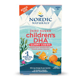 Packaging for Nordic Naturals Zero Sugar Kids DHA Gummies Tropical Punch