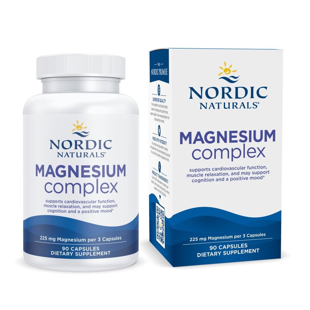 Product hero shot of Nordic Naturals Magnesium Complex - 90 capsules Product hero shot of Nordic Naturals Magnesium Complex - 90 capsules