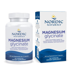 Nordic Naturals Magnesium Glycinate bottle with unflavored label