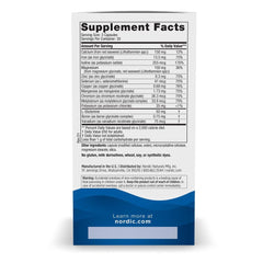 Front view of Nordic Naturals Multi Minerals unflavored bottle