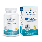 Nordic Naturals Omega-3 Lemon Flavor bottle with 60 soft gels