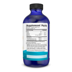 Label showing 1000 IU Vitamin D3 on Nordic Naturals Omega-3D Lemon Flavor