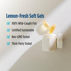 Ingredients and purity information on bottle