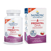 Nordic Naturals Prenatal DHA Strawberry bottle label