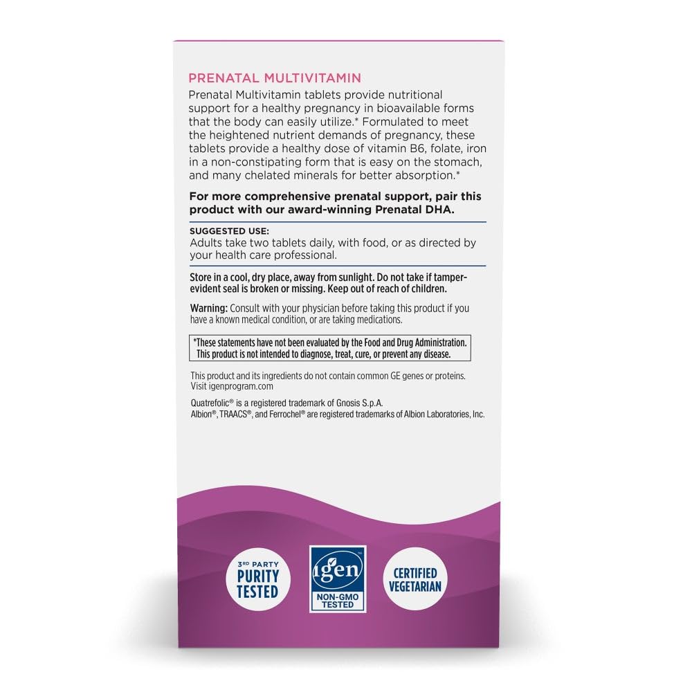 Label highlighting 22 essential nutrients
