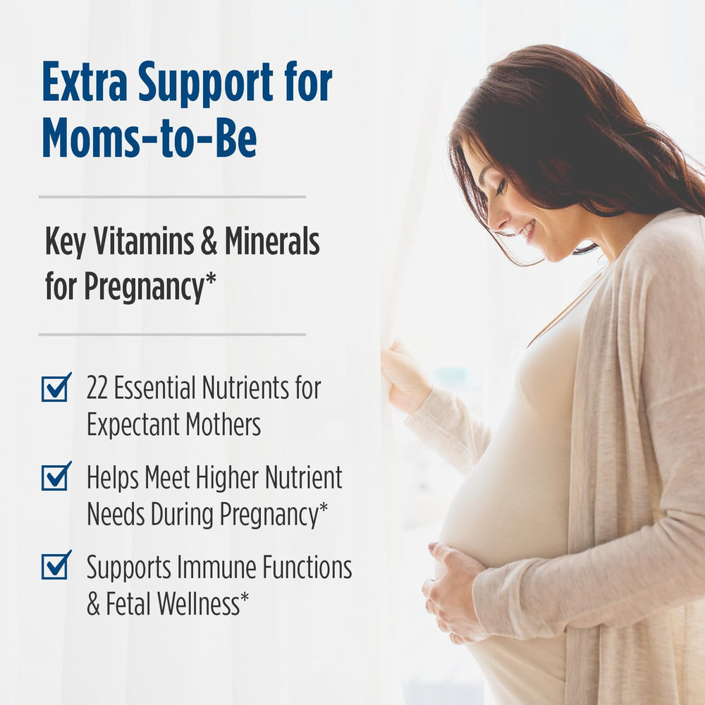 Nordic Naturals logo on prenatal multivitamin packaging