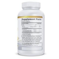 ProOmega 2000-D lemon flavor label on bottle