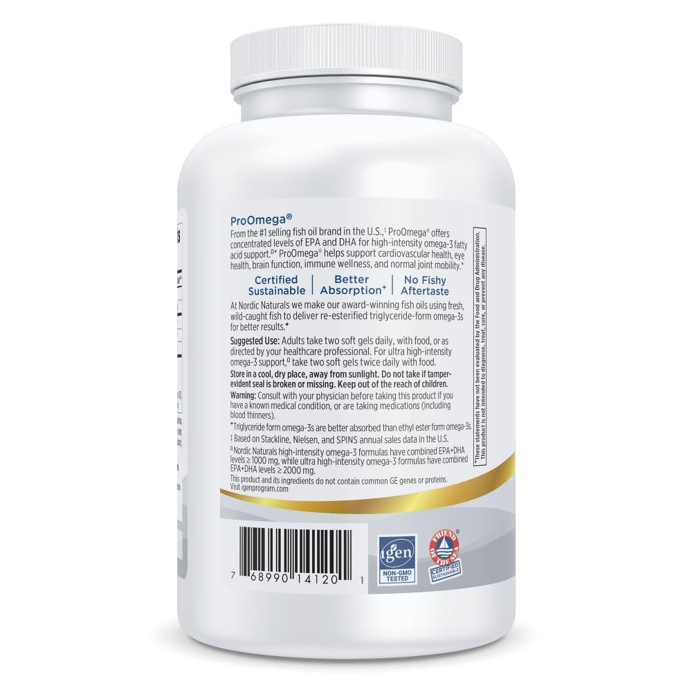 ProOmega Lemon flavor soft gels close-up