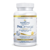 Nordic Naturals ProOmega Lemon flavor bottle - front view