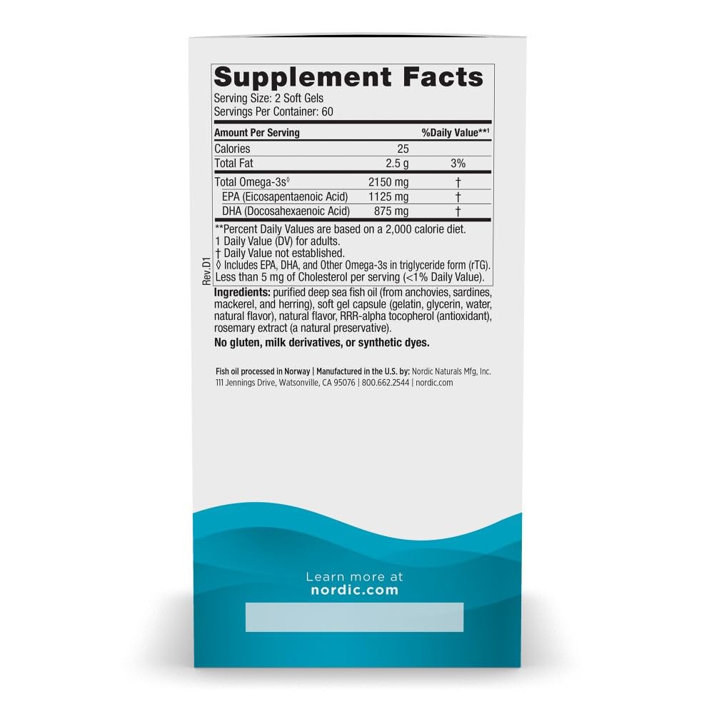 Nordic Naturals Ultimate Omega 2X soft gels lemon closeup showcases easy absorption and fresh taste.