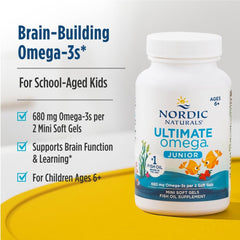 Kid-friendly serving size of Nordic Naturals Ultimate Omega Jr omega-3s