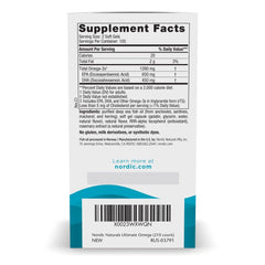 Nordic Naturals Ultimate Omega Lemon flavor packshot