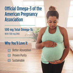 Unflavored vegan Prenatal DHA soft gels