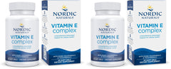 Nordic Naturals Vitamin E Complex unflavored bottle front view