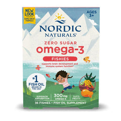 Nordic Naturals Omega-3 Fishies Tutti Frutti bottle