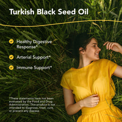 North American Herb & Spice Black Seed Oil label