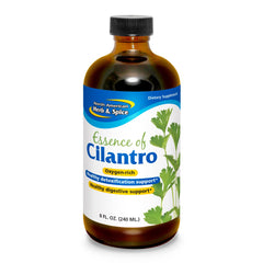 8 oz bottle of North American Herb & Spice Essence of Pure Cilantro