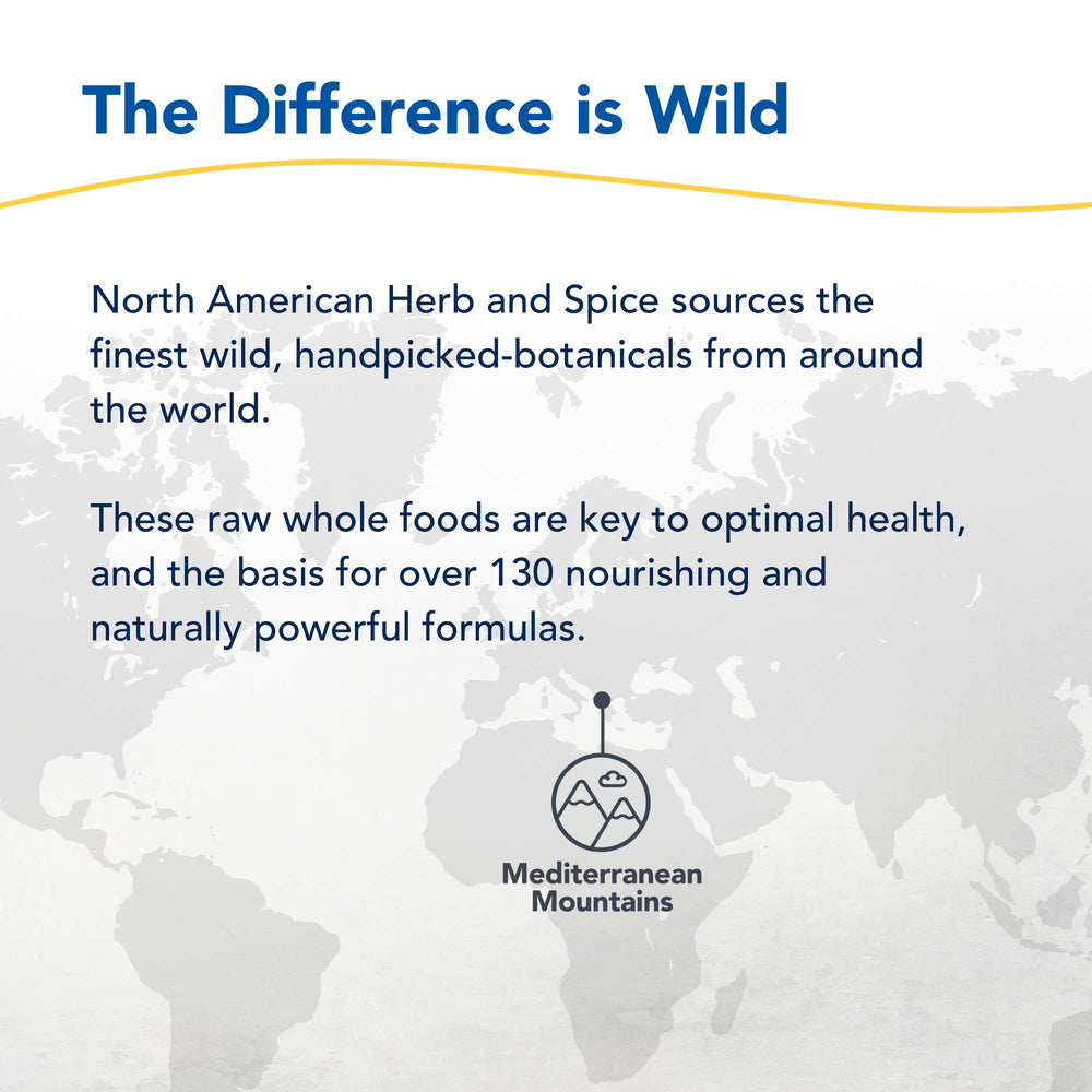 Non-GMO and whole-food herbal ingredients