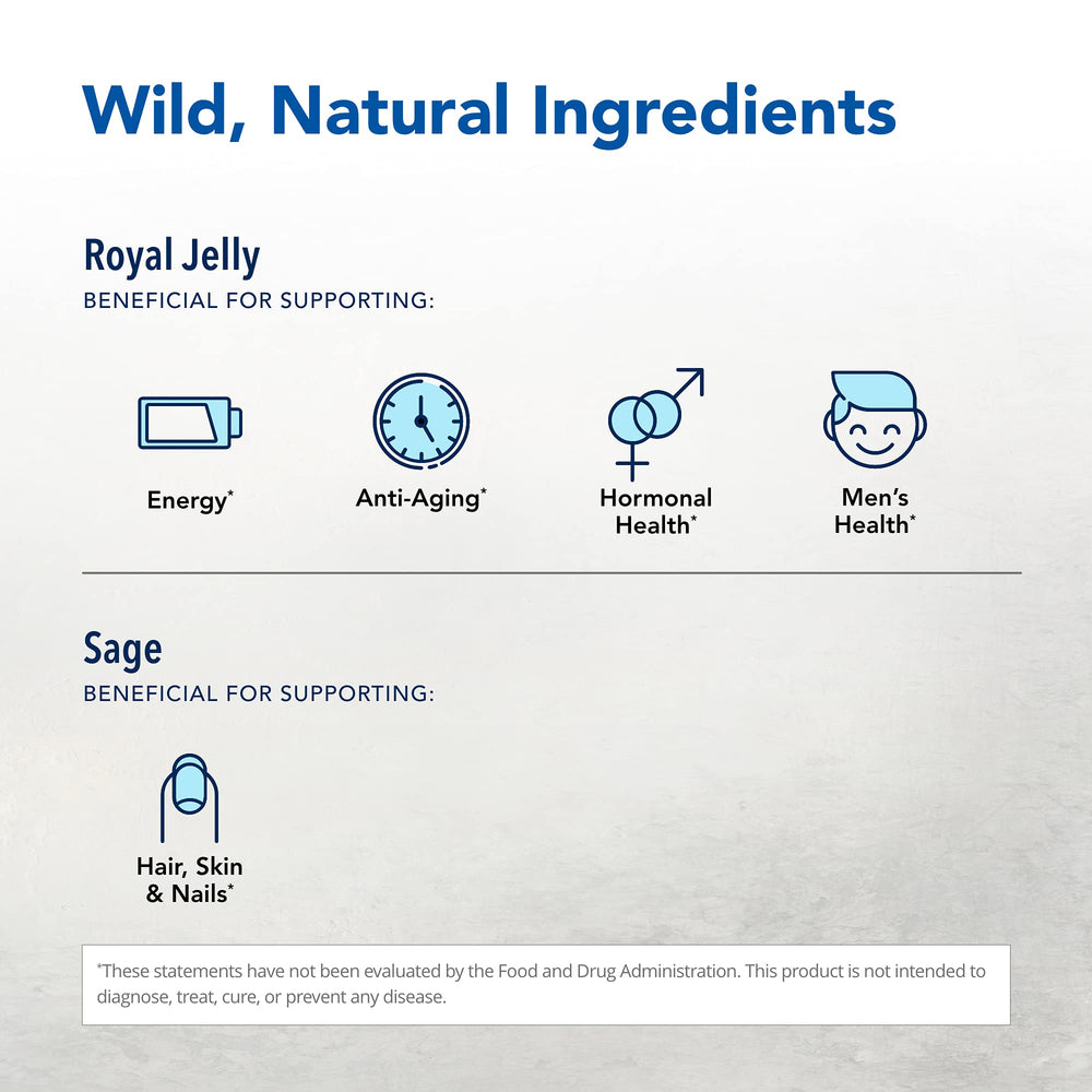 Front label of Royal Power Vegi-Caps bottle