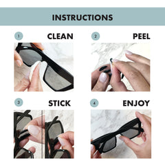 Packaging and product details for medical-grade silicone nose pads