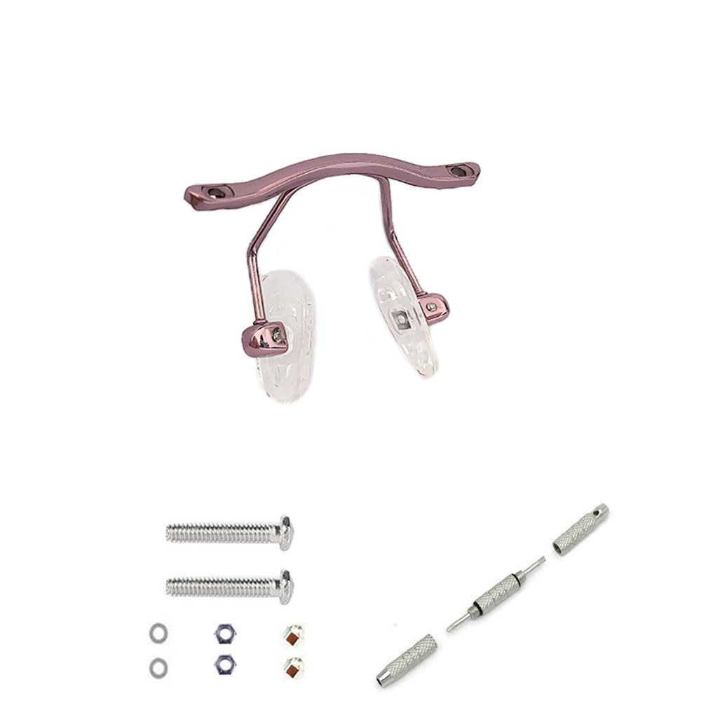 Metal glasses nose pad arm replacement purple - image 1