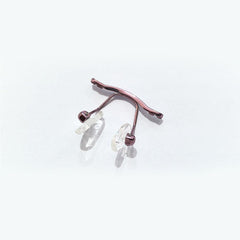 Eyewear nose pad arm metal replacement purple - image 3