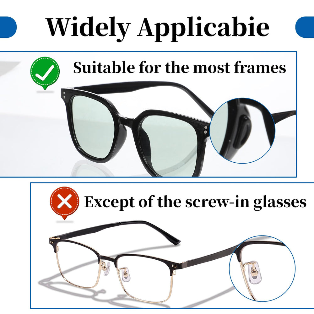 Universal fit for various glasses and sunglasses
