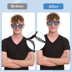 Package includes 30 pairs of nose pads for daily replacement