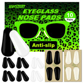 Close-up of 1.6mm ultra-thin silicone nose pads for glasses