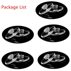 Pack shot showing 5 pairs of push-in nose pads