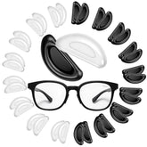 Close-up of 1.0mm ultra-thin silicone eyeglass nose pads
