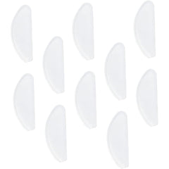 Packaging showing 20 pairs: 10 clear, 10 black nose pads