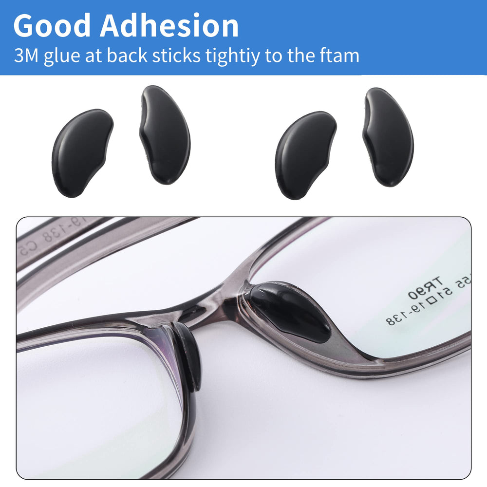 Ergonomic pea design and 2 mm clear silicone material detail