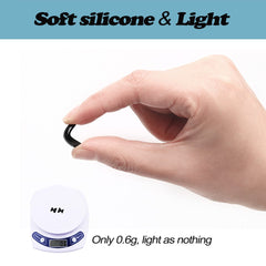 Comfortable silicone eyeglasses nose pads - 2.5mm thickness