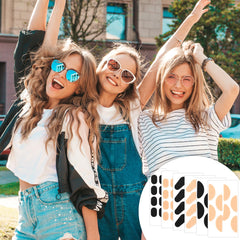 Anti-slip foam eyeglass nose pads