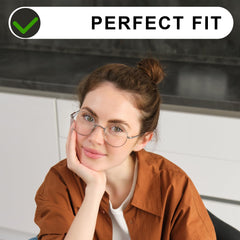 Push-in replacement nose pads for sunglasses and myopia glasses