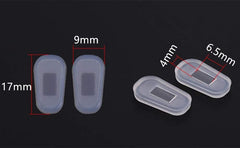 Easy slip-on installation demonstration on glasses
