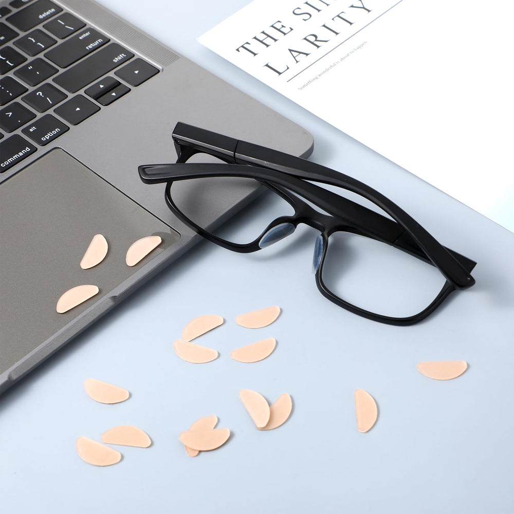 Long-wearing, skin-friendly nose pads for glasses, 1 mm thickness