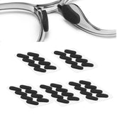 Drop shape foam nose pad 1.0mm in black - front view